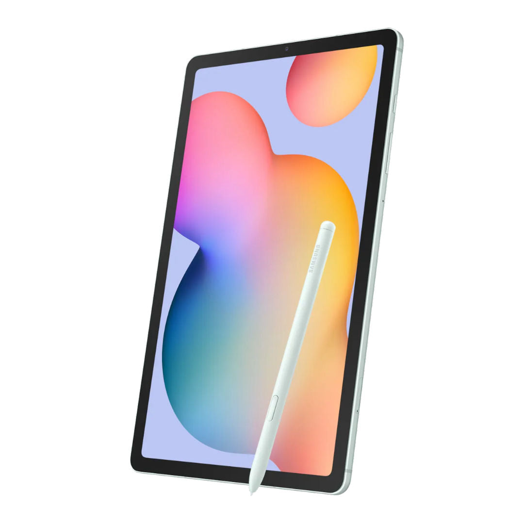 جهاز لوحي Samsung Galaxy Tab S6 Lite بشاشة TFT مقاس 10.4 بوصة  4G LTE، ذاكرة وصول عشوائي (RAM) سعة 4 جيجابايت، سعة تخزين 64 جيجابايت، لون نعناع