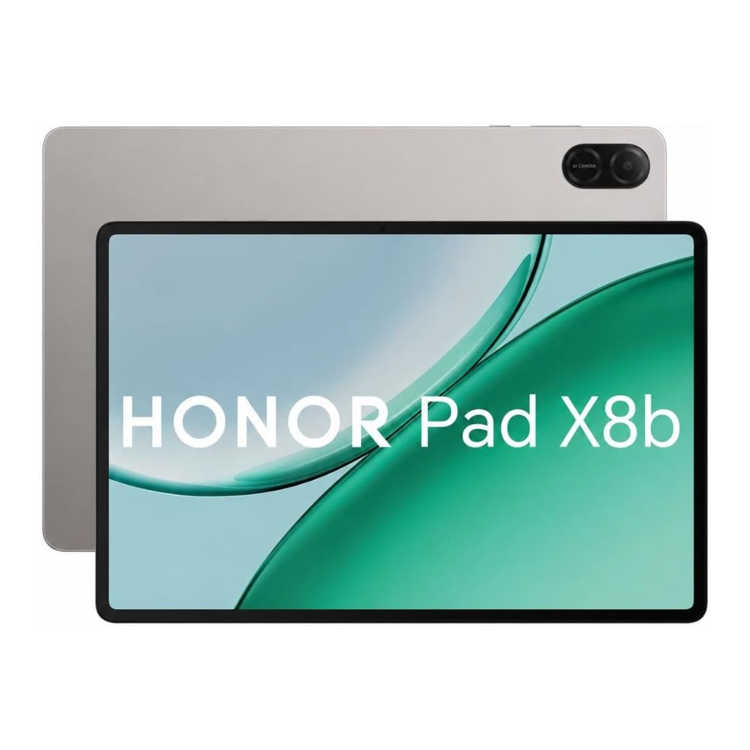 HONOR Pad X8b WiFi Tablet 11-Inch 90Hz FHD Display, 10100mAh Battery, 4GB RAM + 64GB Expandable Storage Up to 1TB, 4 Speakers, 15W Fast Charging, Metal Body, Space Grey