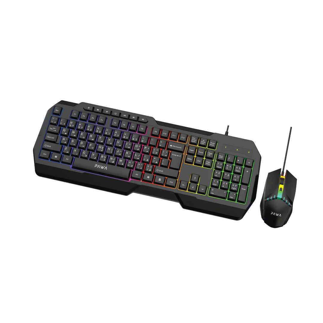 Pawa Vanguard 6 In 1 Ultimate Gaming Kit, Black