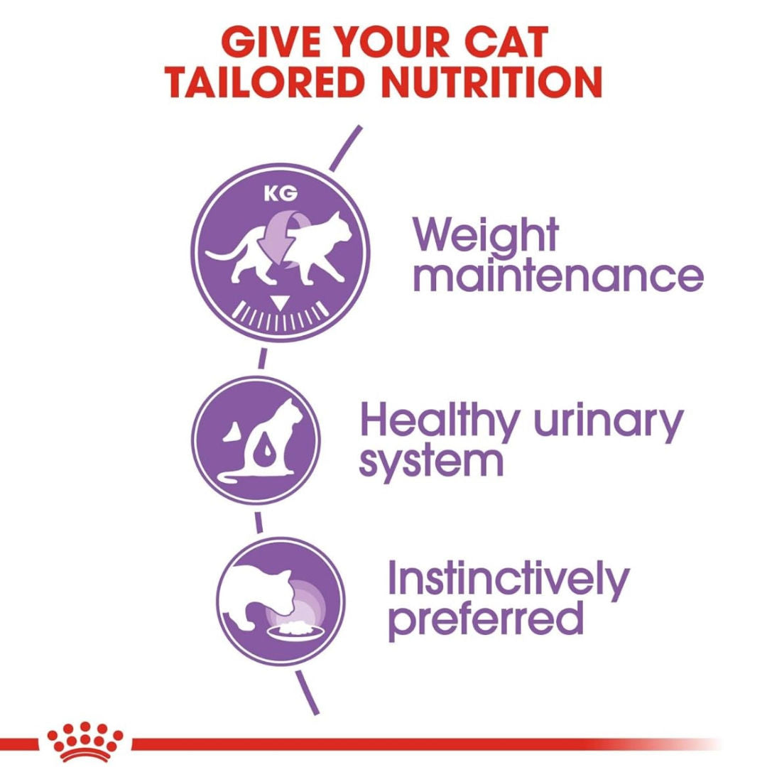 Royal Canin Sterilised Gravy Wet Cat Food, For Adult Sterilised Cat, 12x85g Pouches