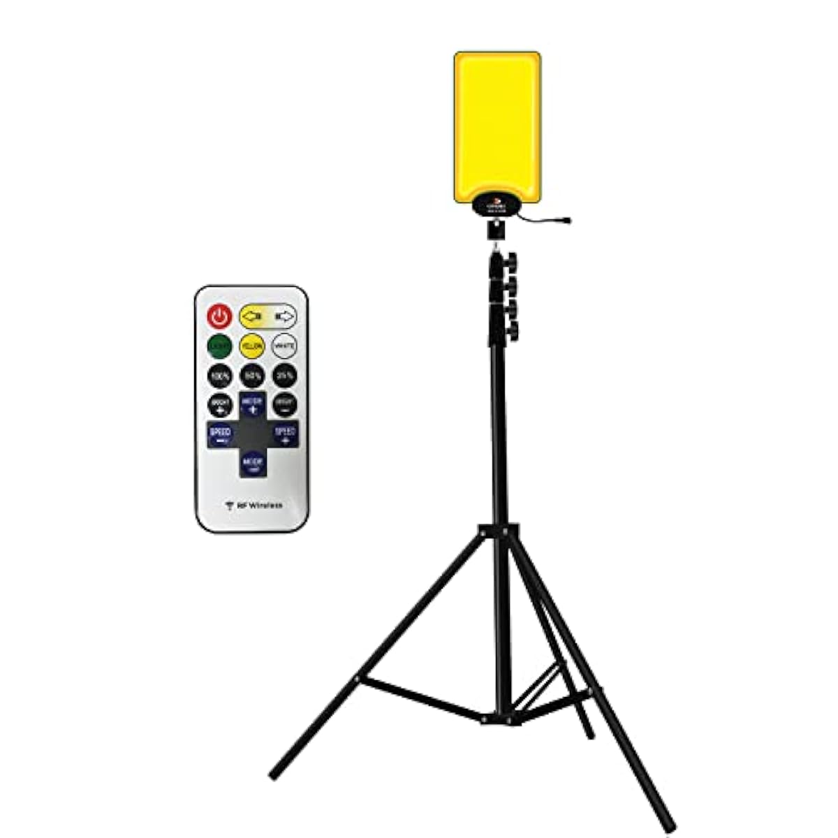 CONPEX LED Work Light with Telescopic Tripod Stand, 10000LM 12V Camping & Outdoor Flood Light with Remote Control