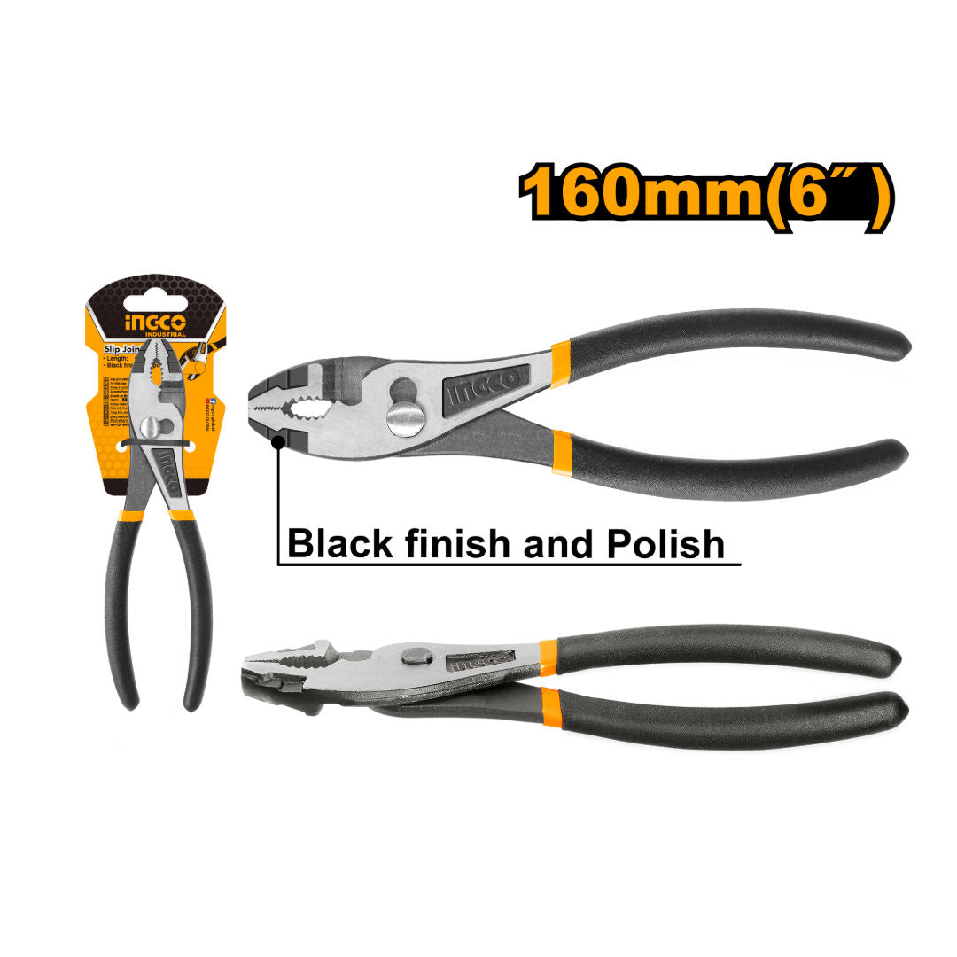 INGCO Slip Joint Pliers, 200mm