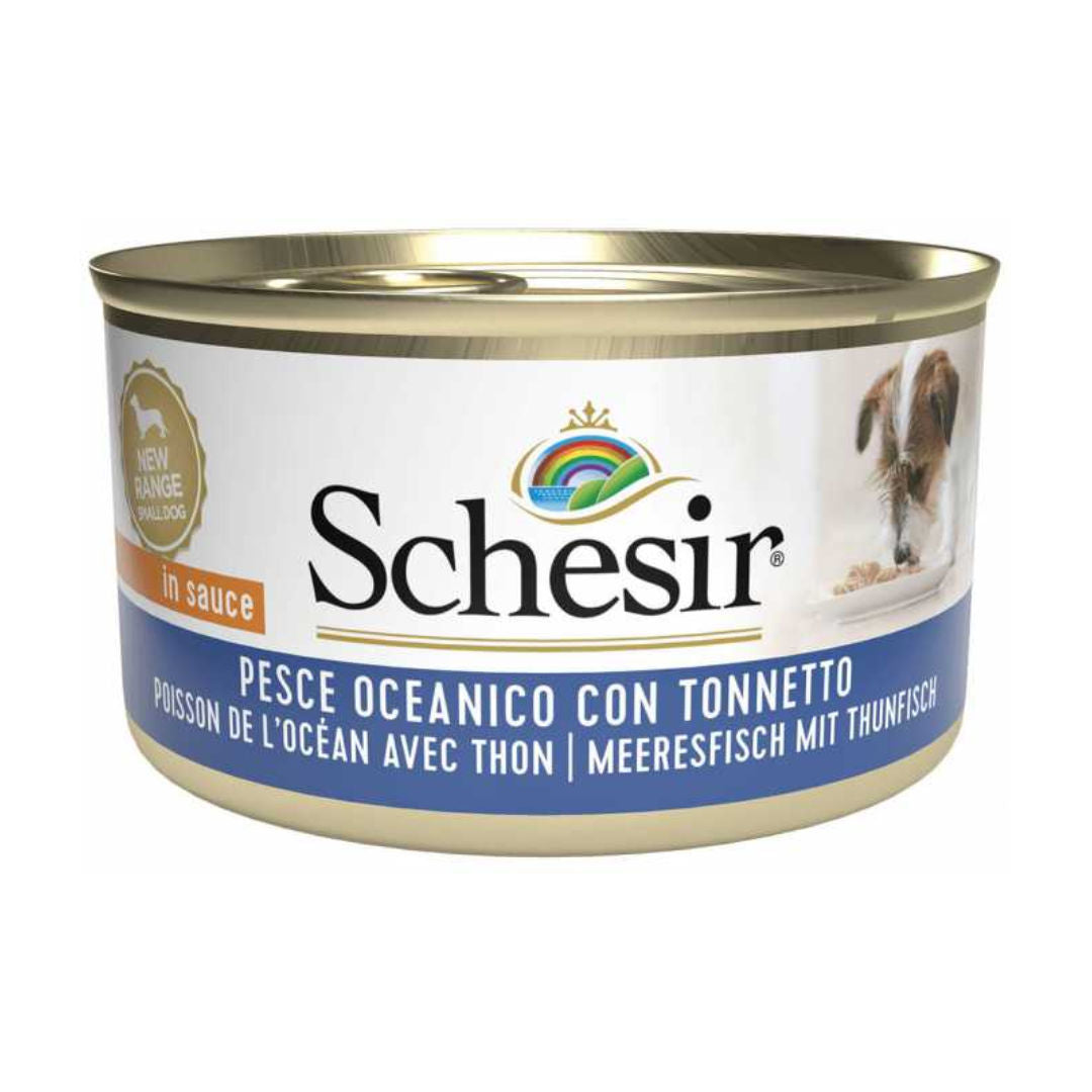 Schesir Wet Food Ocean Fish & Tuna For Dog, 85gm