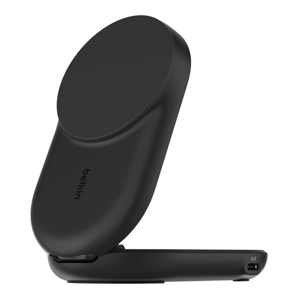 Belkin UltraCharge Qi2 2 in 1 Foldable Charging Stand 25W, Black
