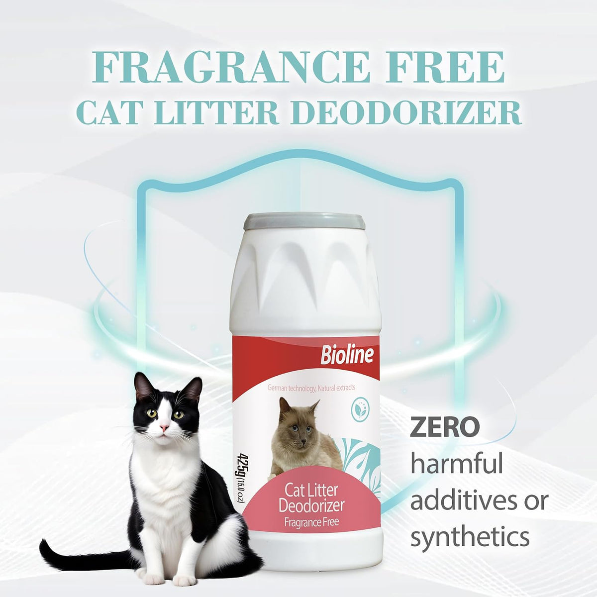 Bioline Cat Litter Deodorizer, 425gm