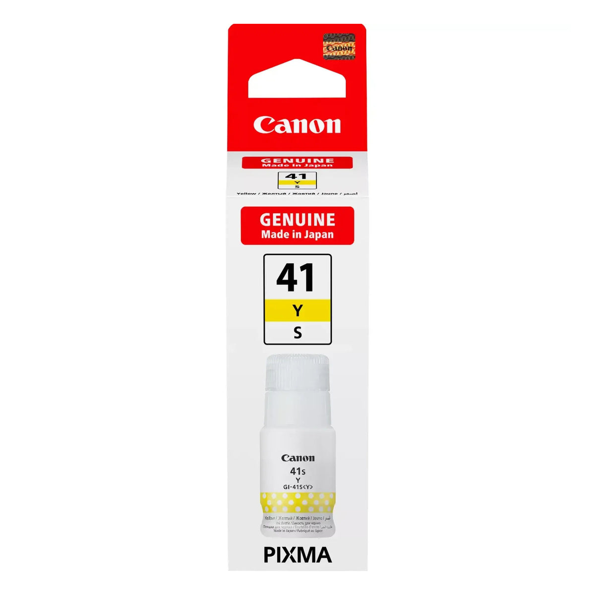 Canon Pixma GI-41Y Genuine Yellow Ink Bottle