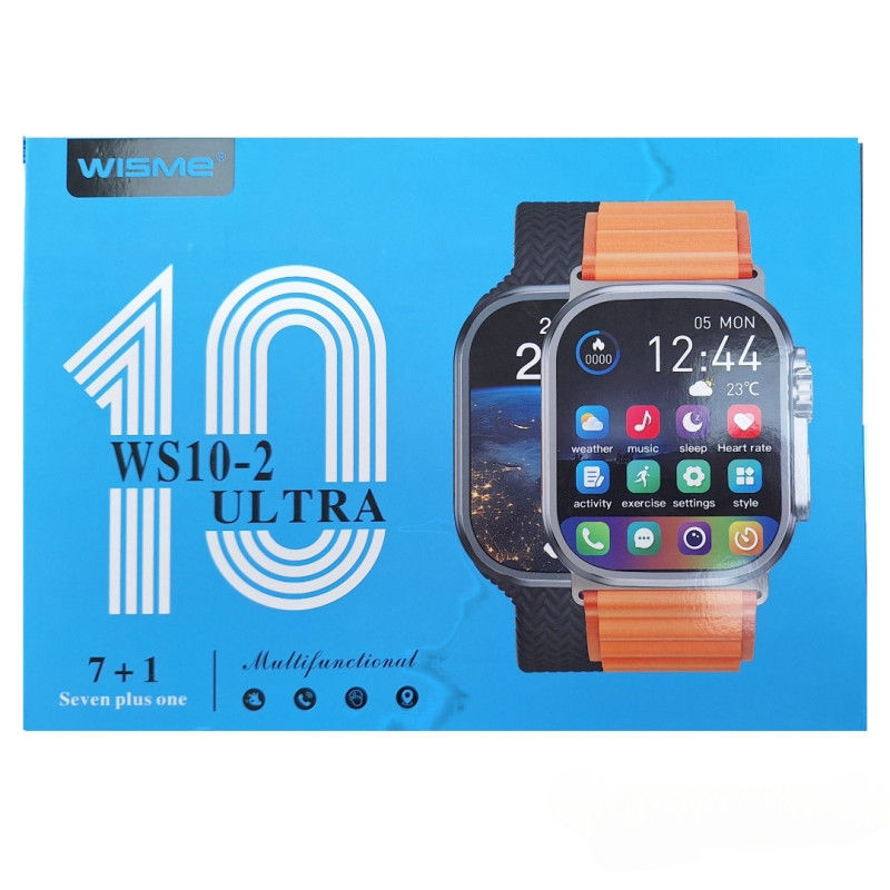 WISME WS10-2 Ultra Smart Watch with 7 Bands
