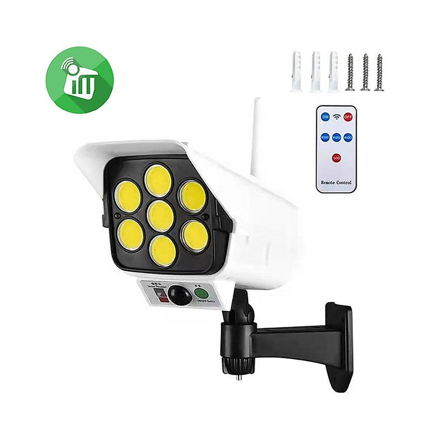 Solar Monitoring Lamp Camera Style 180W, Motion Sensor Light