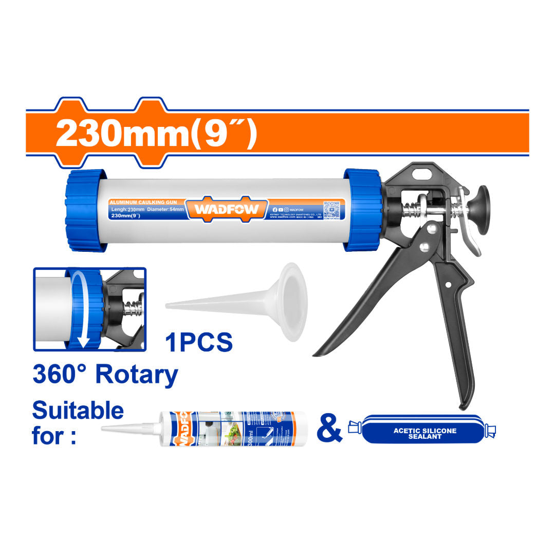 WADFOW Aluminum Caulking Gun