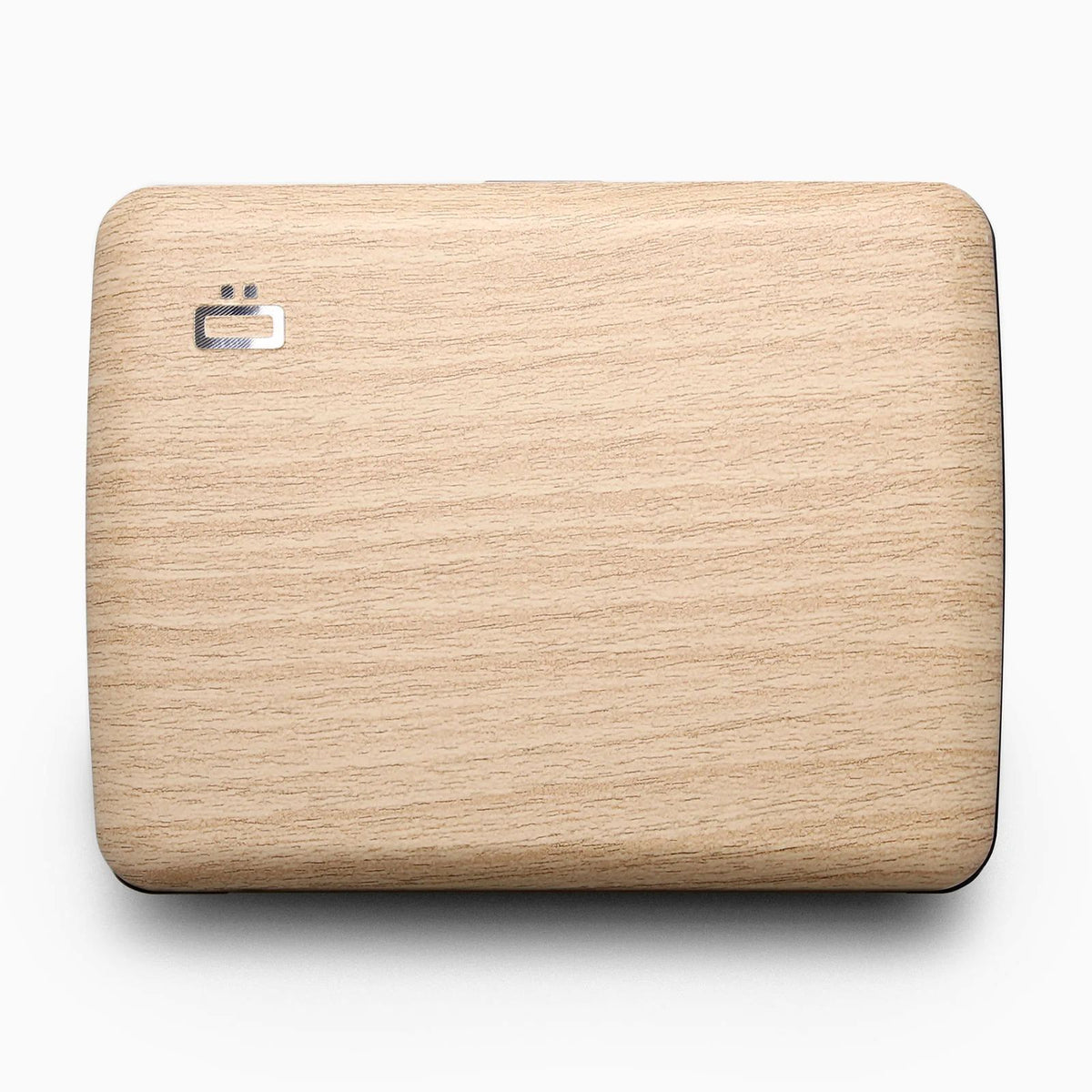 Ogon Aluminum Wallet Large Case V2, Bamboo