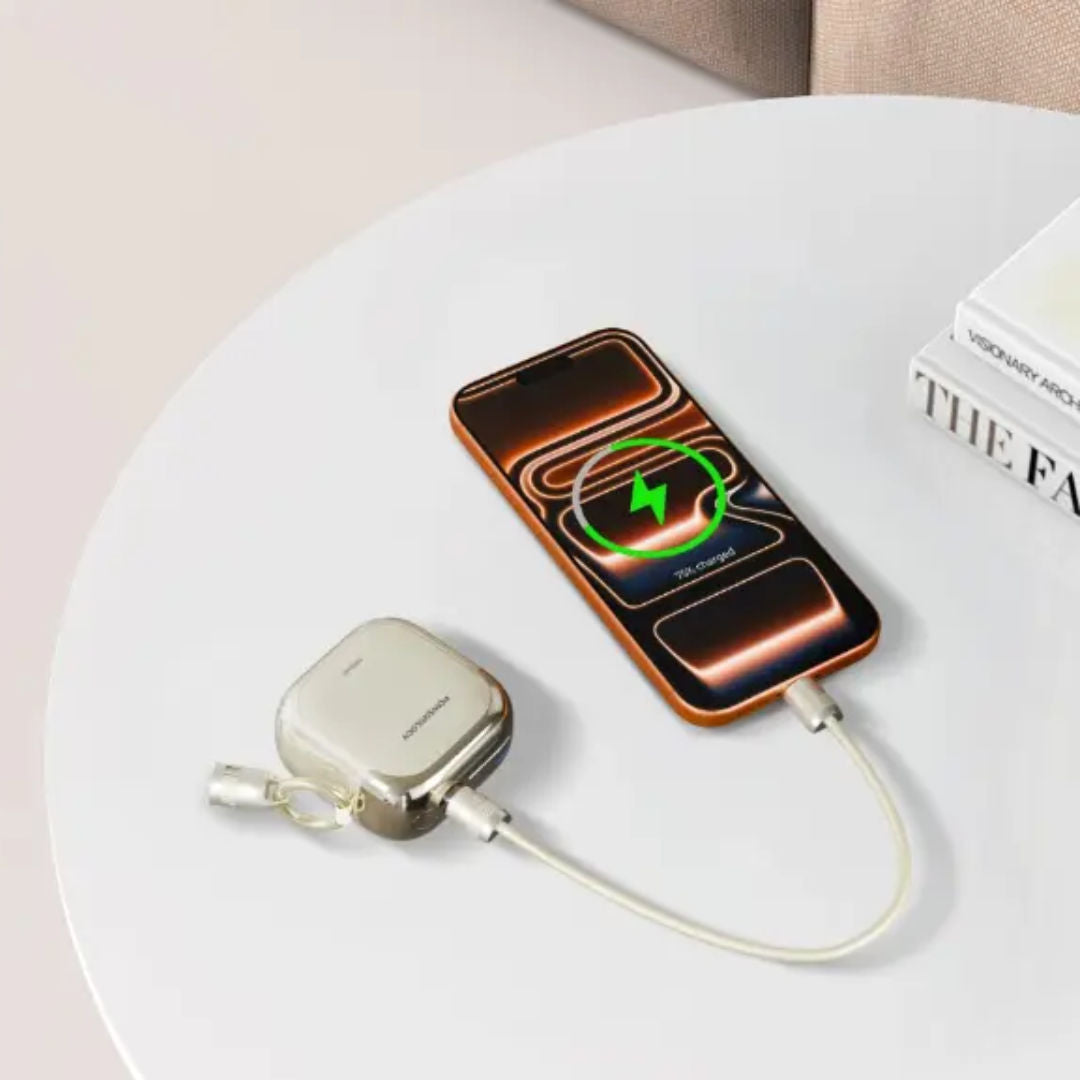 Powerology Bahamas 10000mAh Power Bank, Type C, 20W, Lightning Input and Output