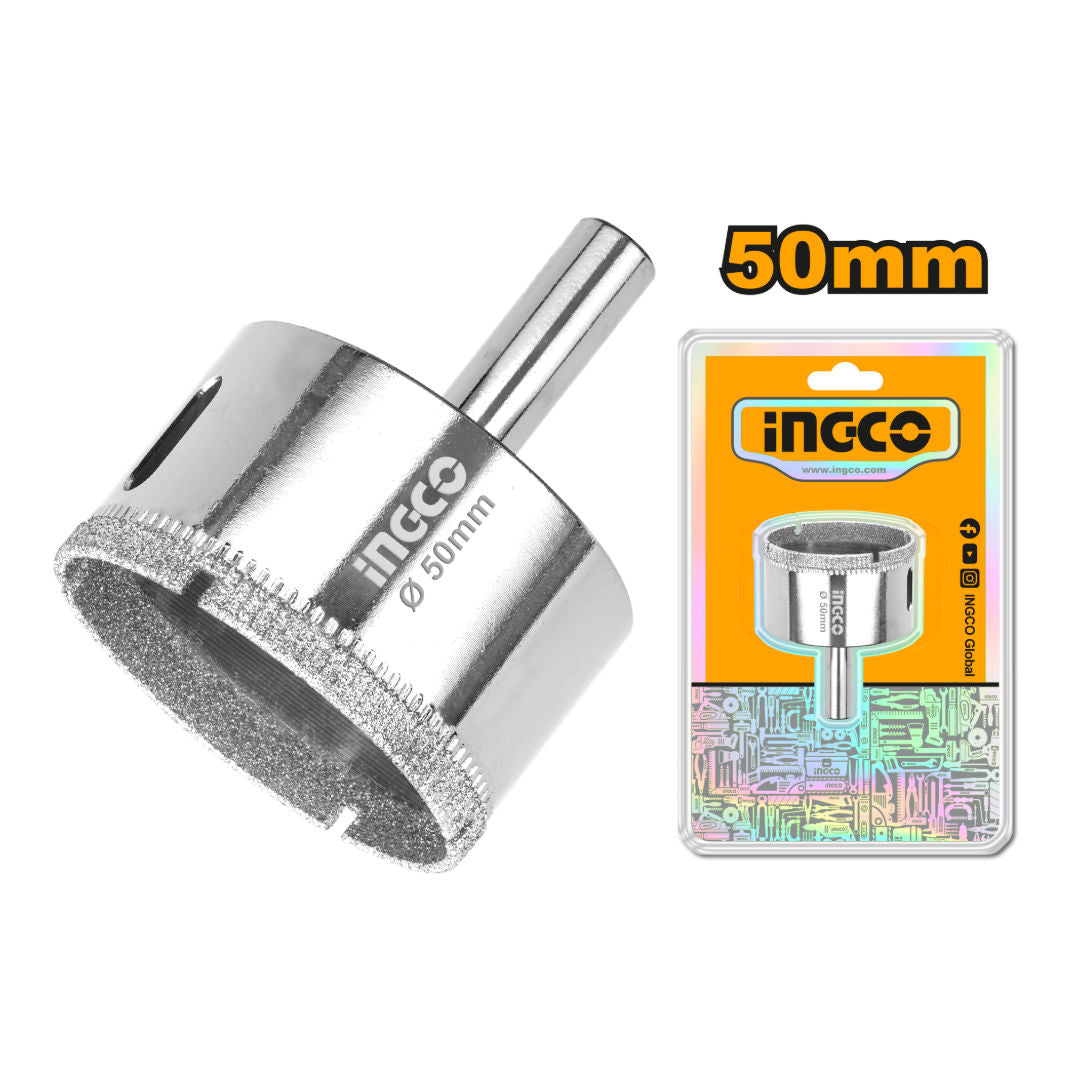 INGCO Diamond Hole Saw, 25mm Depth