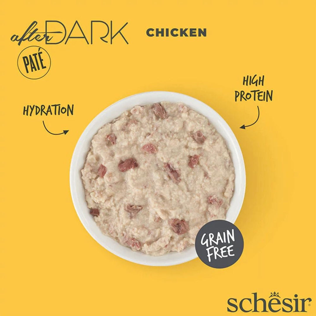 Schesir After Dark Pate For Adult Cat, 80gm