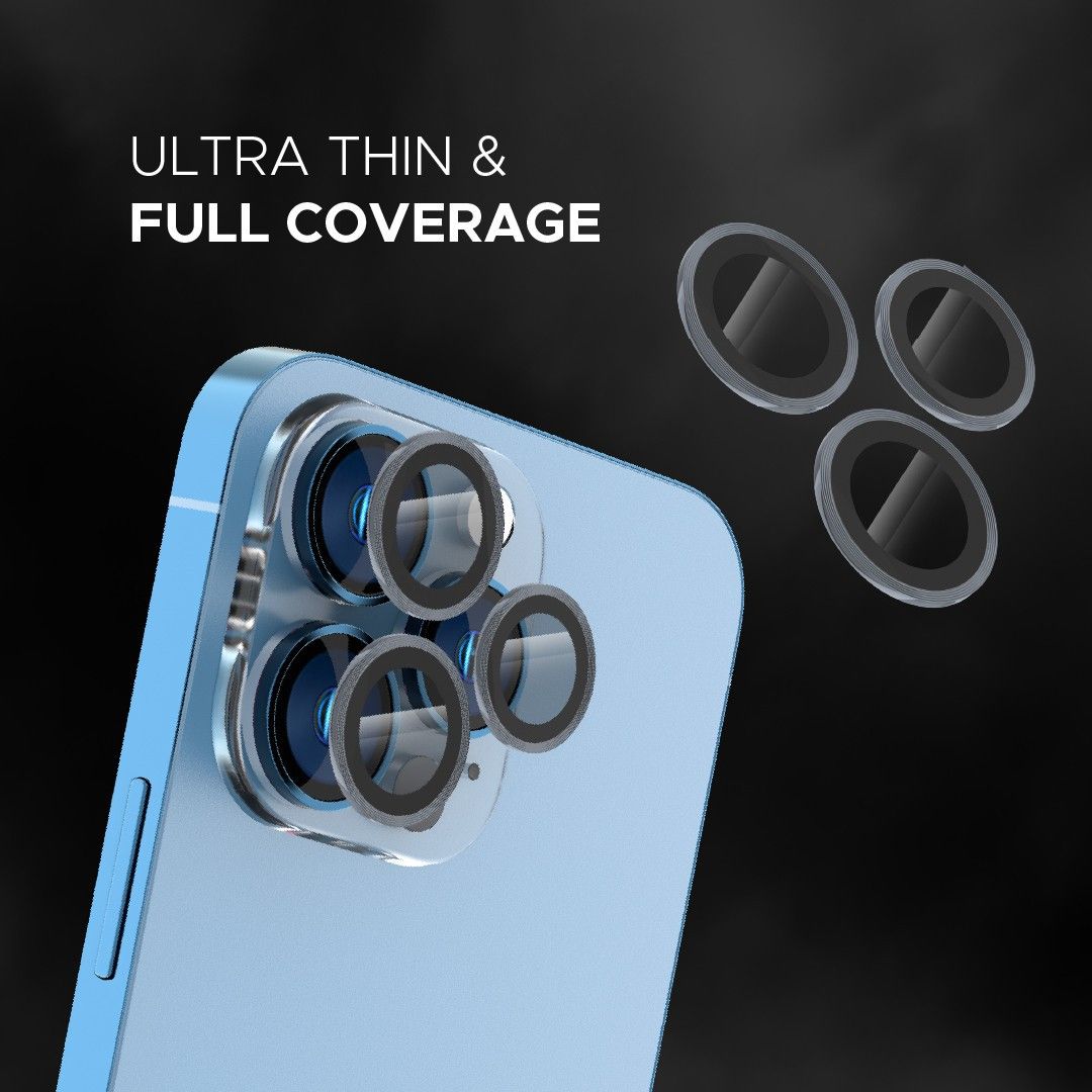 Levelo Lucent Trio Lens Protector For iPhone 13 Pro & 13 Pro Max