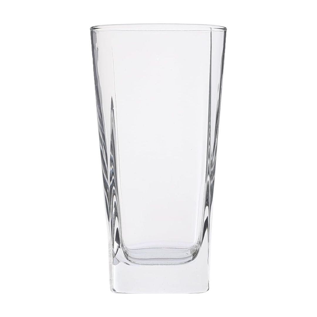 Pasabahce Carre Tumbler Glasses, Set Of 6