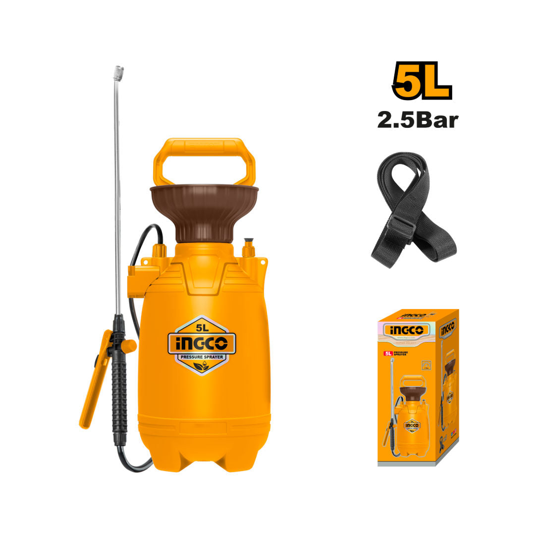 INGCO Pressure Sprayer, 2.5BAR