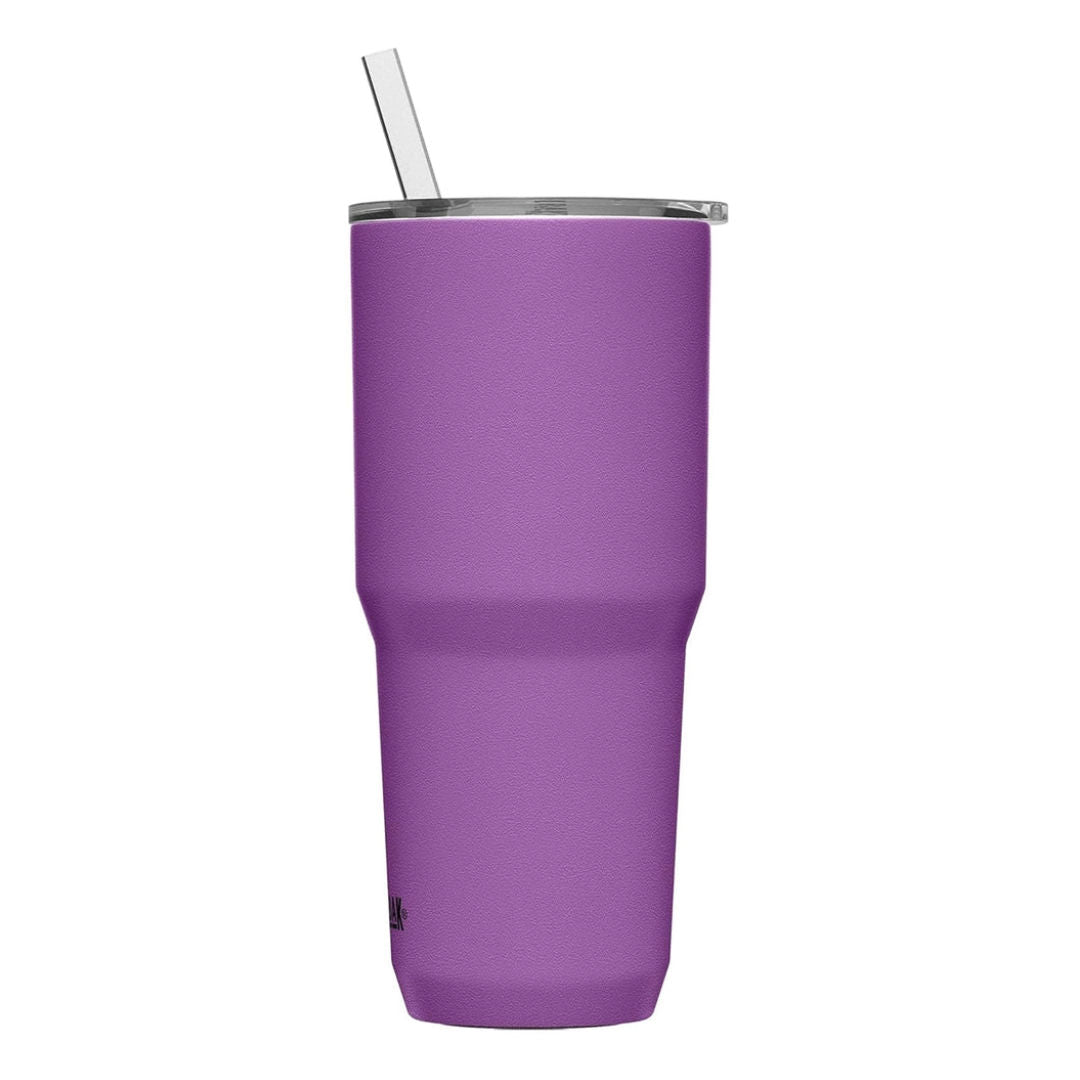 Camelbak Horizon Insulated Stainless Steel Reusable Drinkware Straw Tumbler, Magenta, 30oz