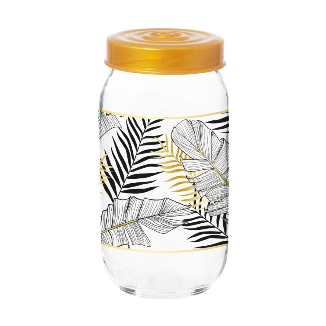 Herevin Glass Canister With Plastic Lid
