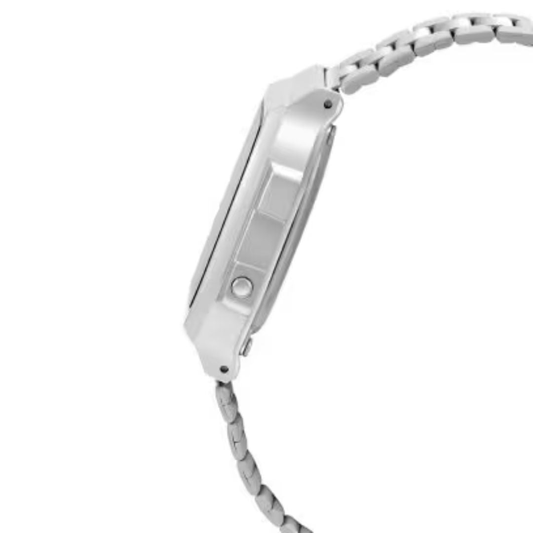 Casio Men's Digital Silver Dial Watch, A168WA-1W