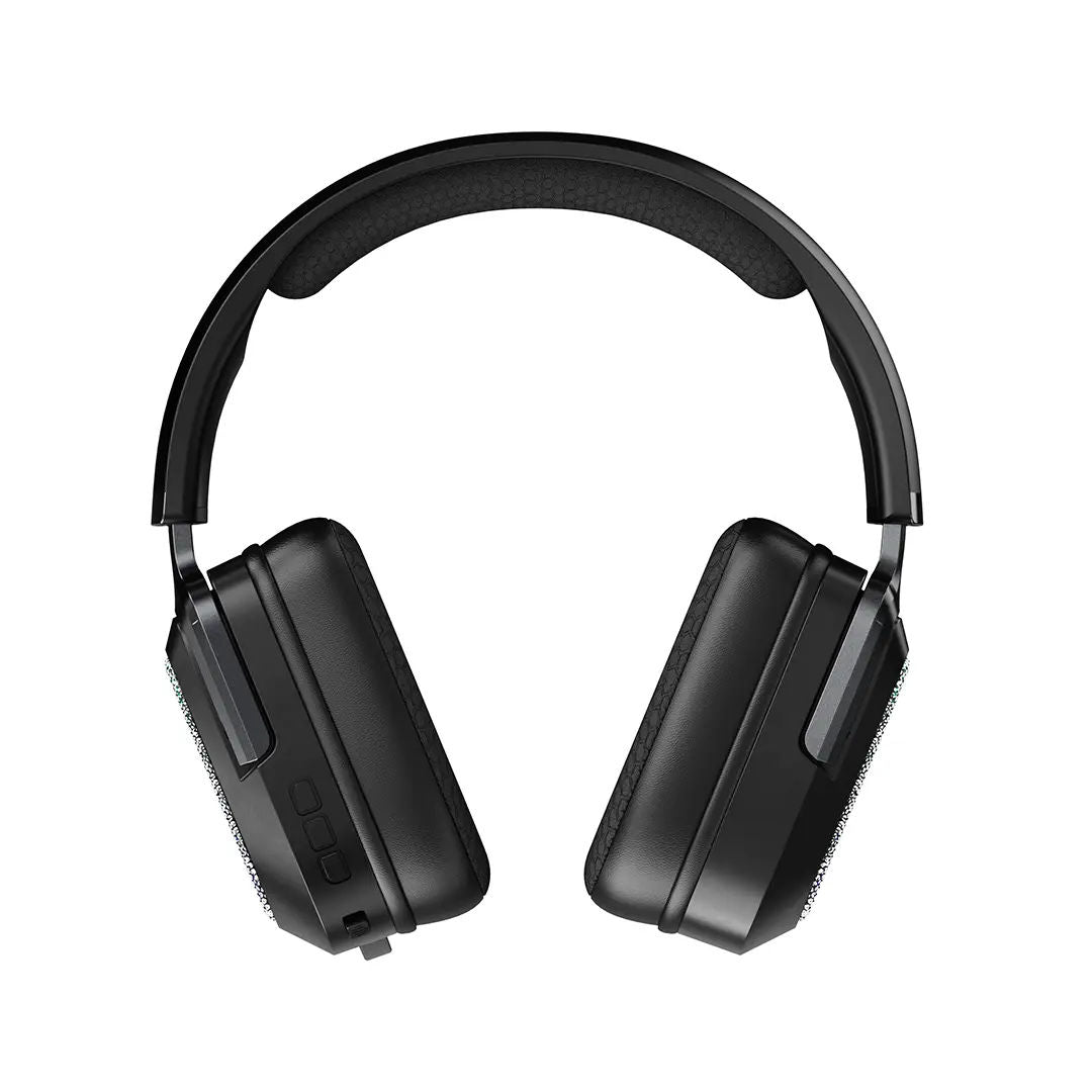 Green Lion Battle Wireless Gaming Headphones - Black