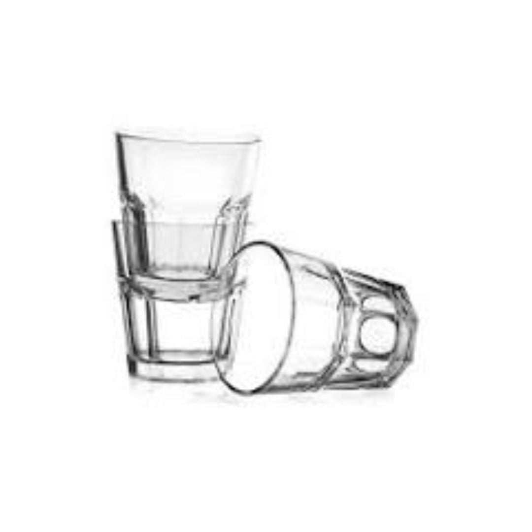 Pasabahce Casablanca Glass Tumbler Set, 475ml, 3 Pieces