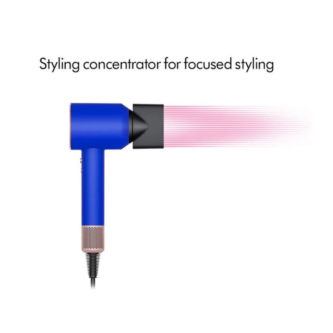مجفف الشعر Dyson Supersonic HD07، تجفيف سريع وقوي مع تحكم ذكي في الحرارة