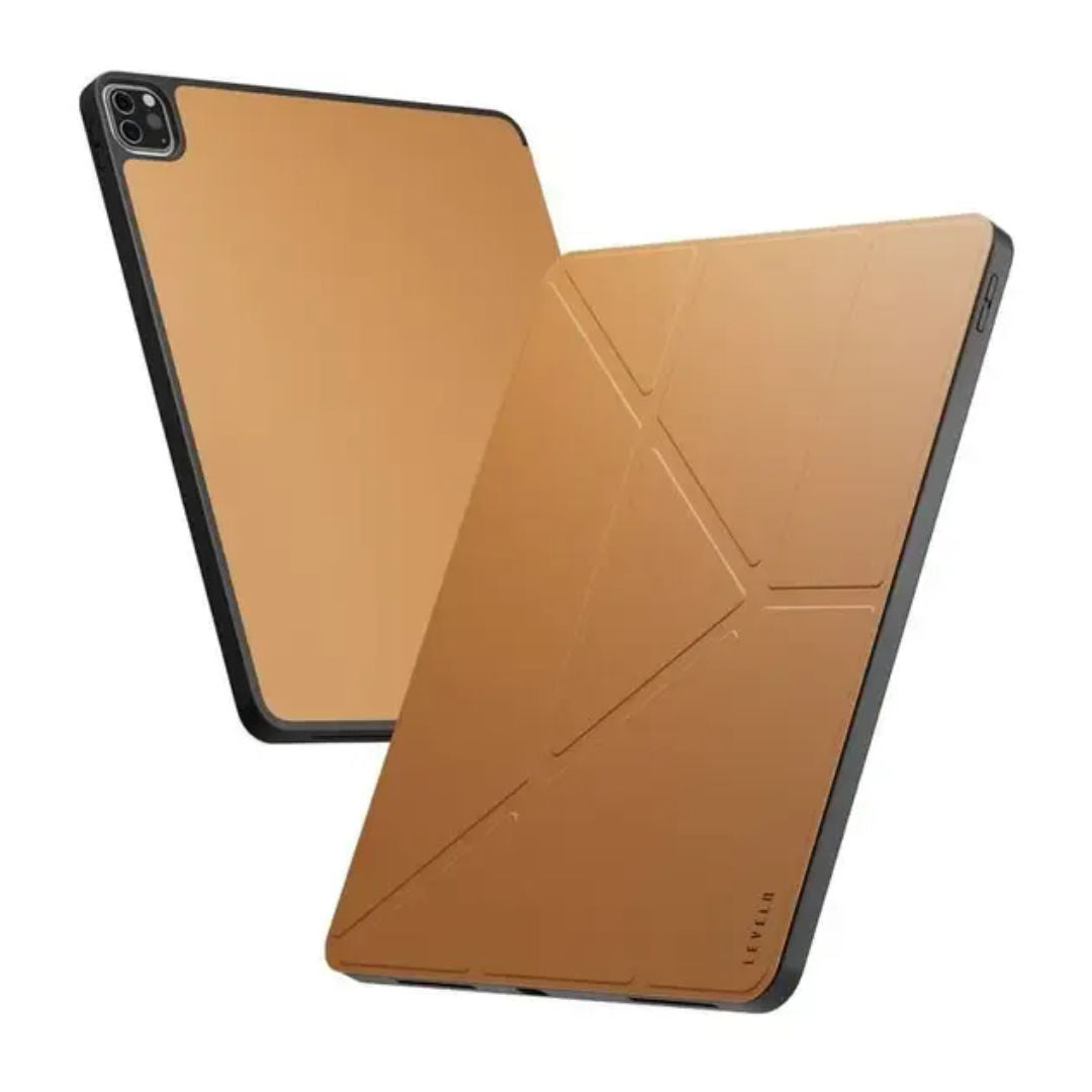 Levelo Elegante Hybrid Leather Magnetic Case for Apple iPad series, Shockproof