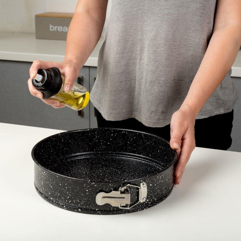 NAVA Springform Cake Pan Nature, Nonstick Stone Coated Bakeware, 28cm