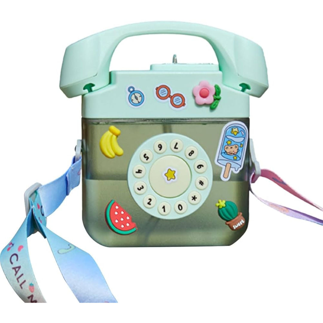 Twisoo Kids Water Plastic Bottle Telephone, 400ml