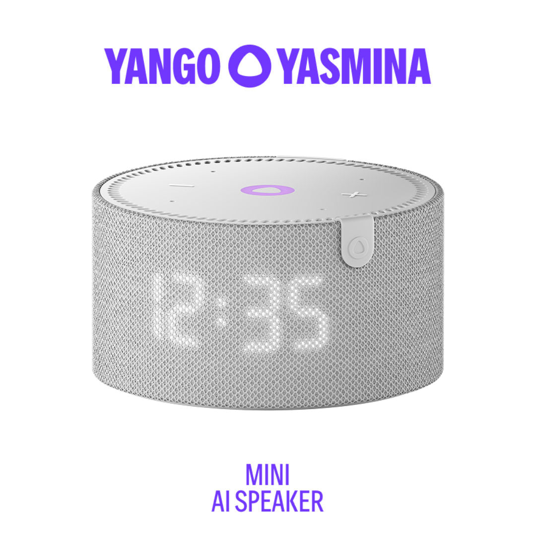 Yasmina Mini AI Smart Wi-Fi Bluetooth Speaker