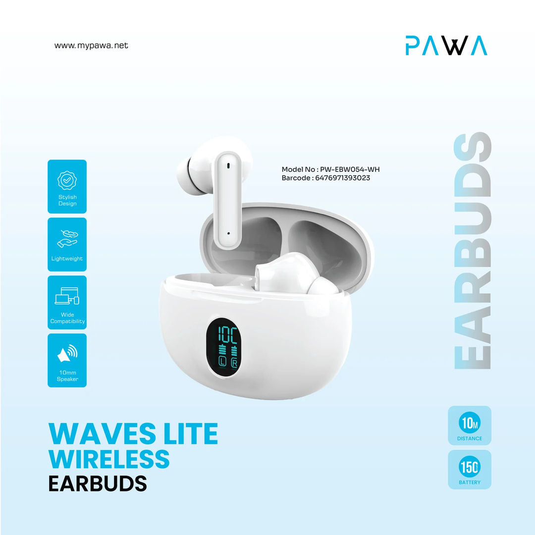 Pawa Waves Lite Wireless Earbuds