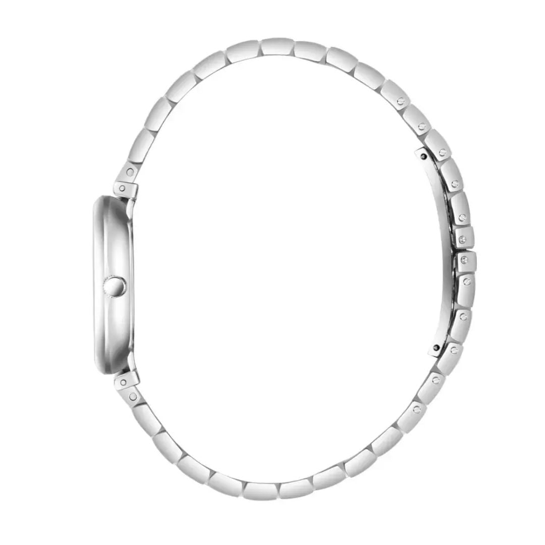 Beverly Hills Polo Club Women's Analog Mother of Pearl Dial Watch, Rose Gold Stainless Steel Case & Bracelet, BP3872X.520