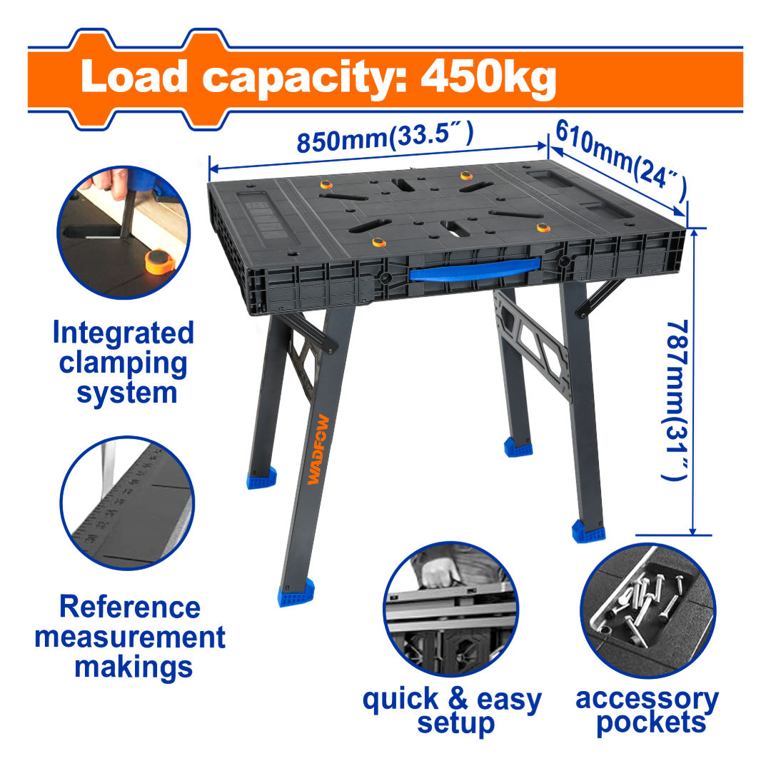 طاولة عمل متعددة الاستخدامات من WADFOW