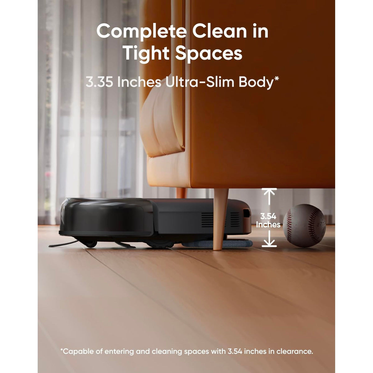 Anker eufy Omni C20 Robot Vacuum, Black