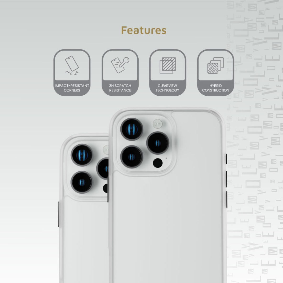 Levelo Solo Case For iPhone, 16 Pro and 16 Pro Max
