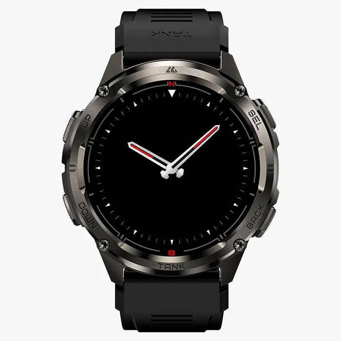 KOSPET Tank T3 Ultra 2 GPS Smartwatch with 1.43” AMOLED Display, Bluetooth Calling, Military Grade & 5ATM Waterproof