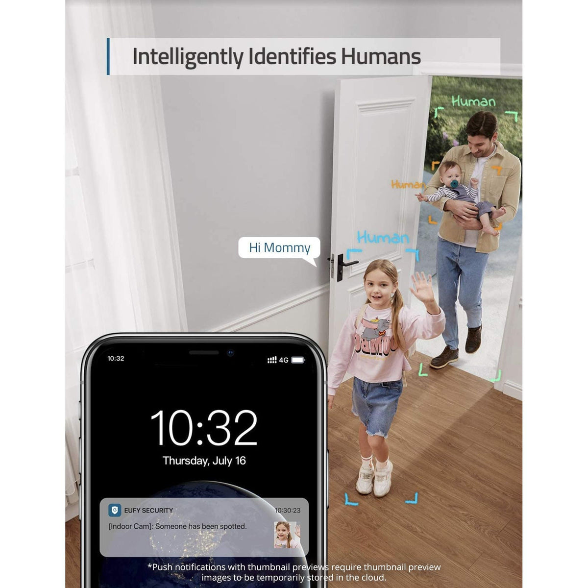 Anker eufy Indoor Cam 2K Pan & Tilt, White