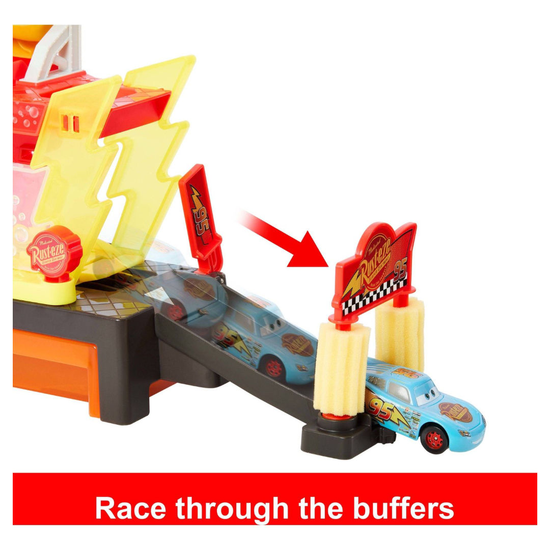 Disney Pixar Cars Color Changers Race Ready Car Wash Playset