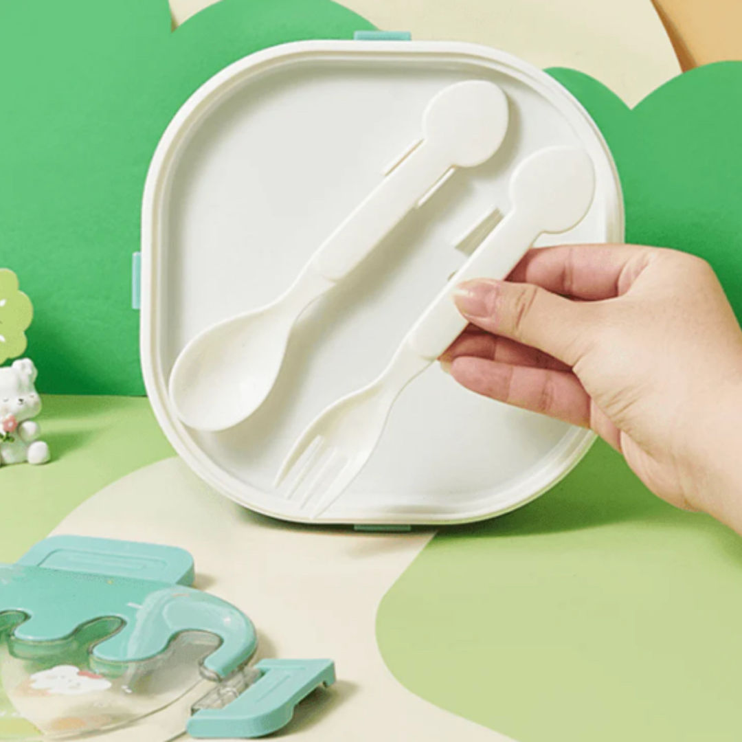 Twisoo Lunch Box Stainless Steel with Cutlery