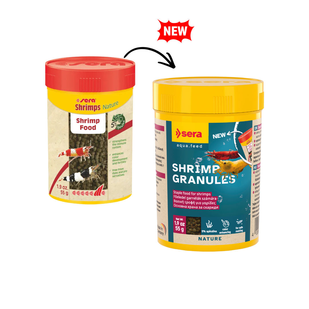 Sera Shrimps Granules Staple Food for Shrimps, 100ml