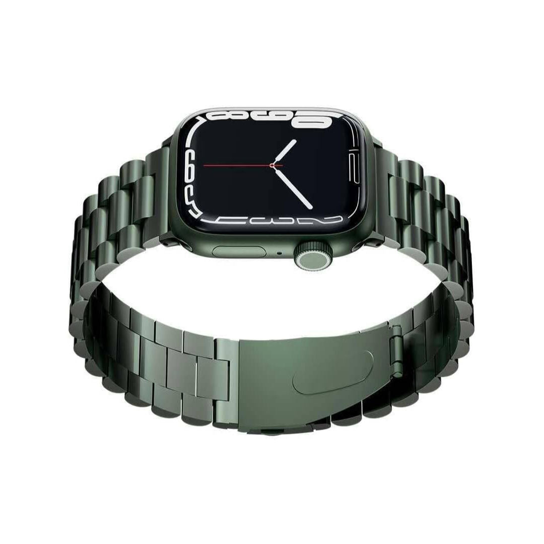 Levelo Daytona Metal Watch Strap For Apple Watch
