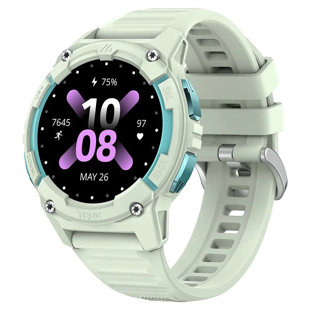 KOSPET Tank S2 Ultra GPS Smartwatch with 1.32” AMOLED Display, Bluetooth Calling, Military Grade & 5ATM Waterproof
