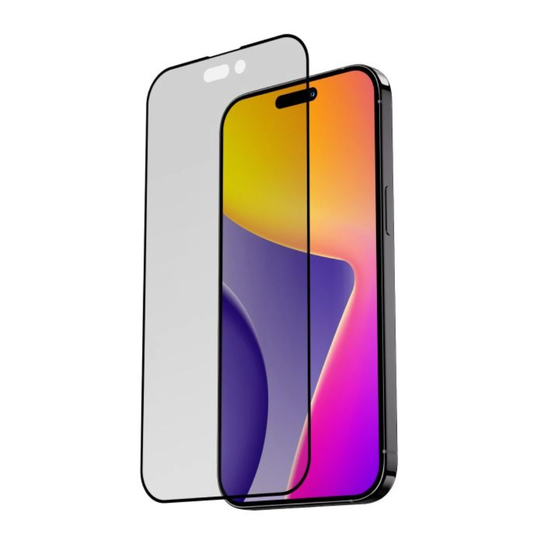 Blupebble iPhone 15 Series Graphene Rock Series Matte Glass Screen Protector 2.5D