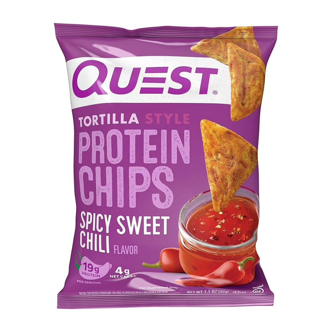 Quest Tortilla Style Protein Chips, 32gm, High Protein, Low Net Carb Snack