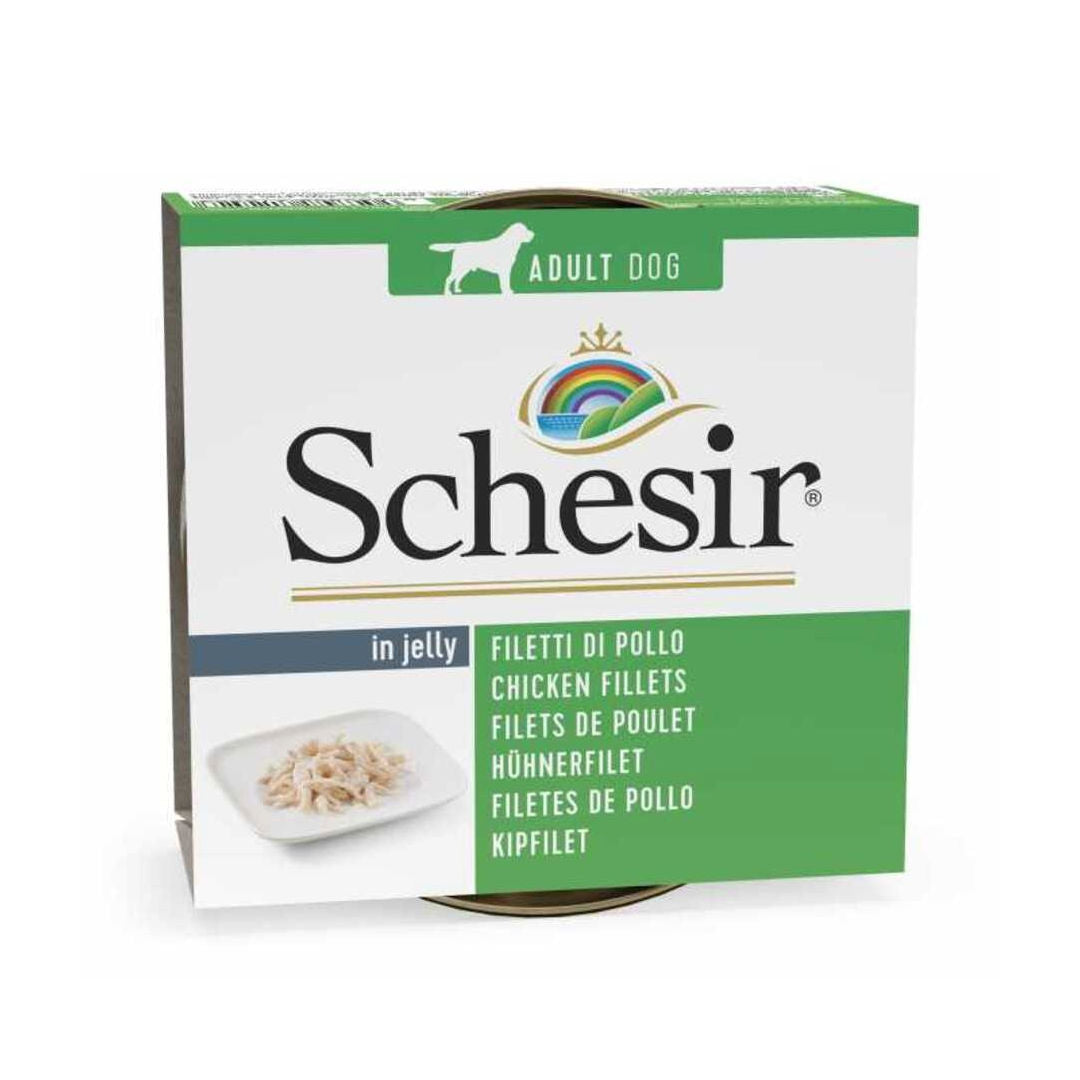 Schesir Wet Food for Adult Dog, 150g