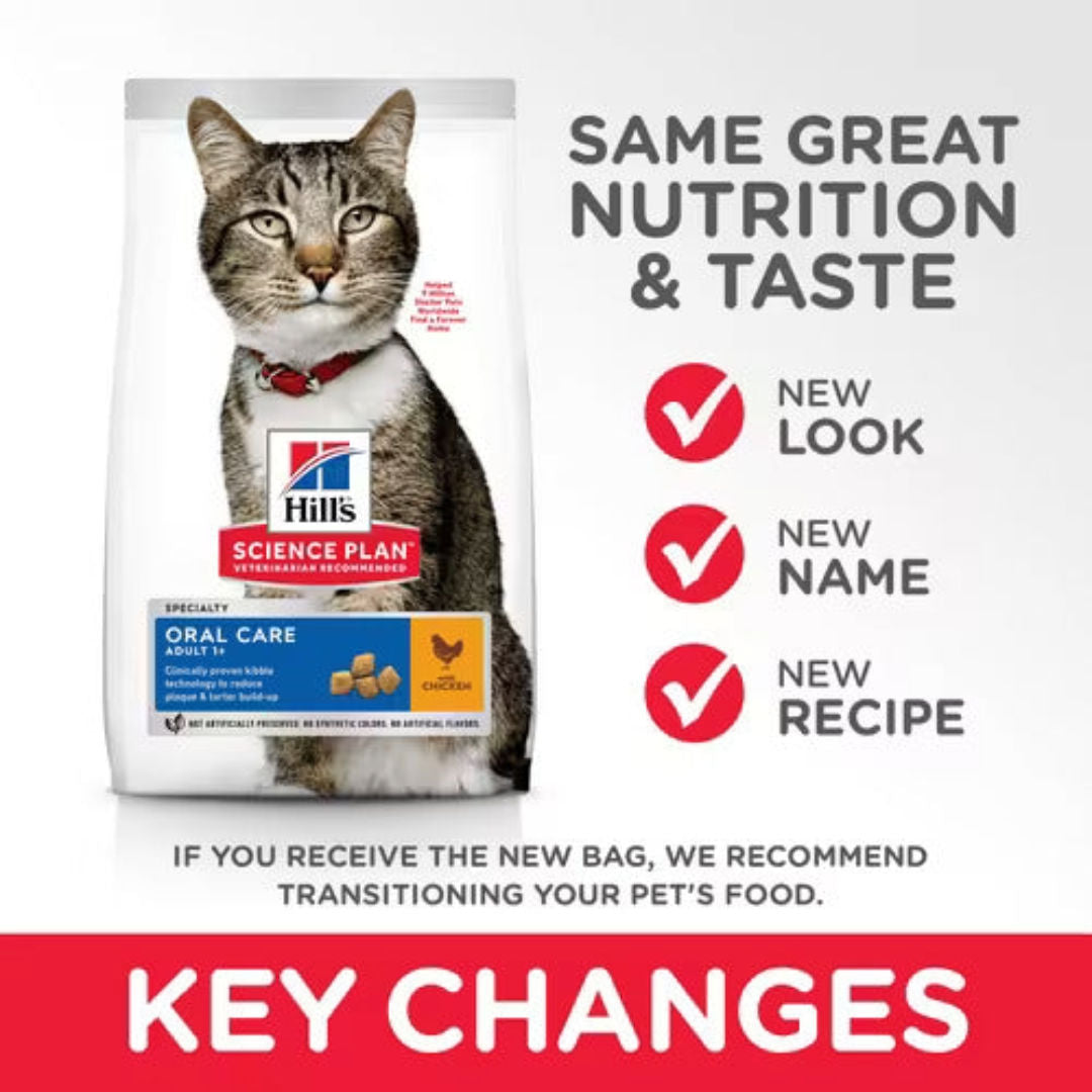 Hill's Science Plan Feline Adult Oral Care Chicken, 1.5kg