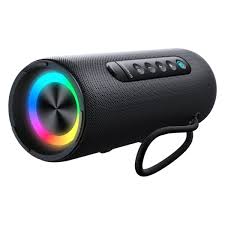 Baseus AeQur VO20 Portable Bluetooth 5-3 Speaker, Black, 15W Quad-Driver, IPX5 Waterproof, 15H Playtime