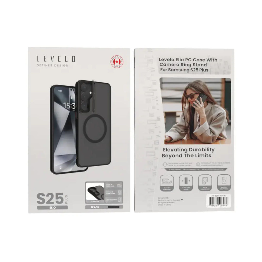 Levelo Elio Case For Samsung S25 Plus & S25 Ultra