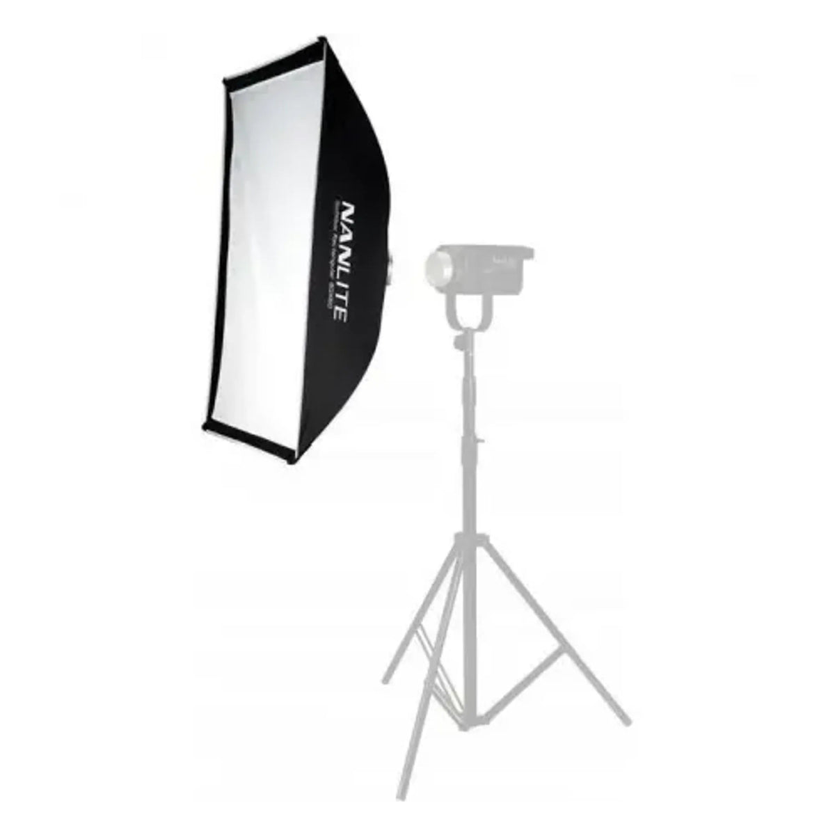 Nanlite SB-RT-90x60 Rectangular Softbox with Bowens Mount, 60x90cm, includes Grid
