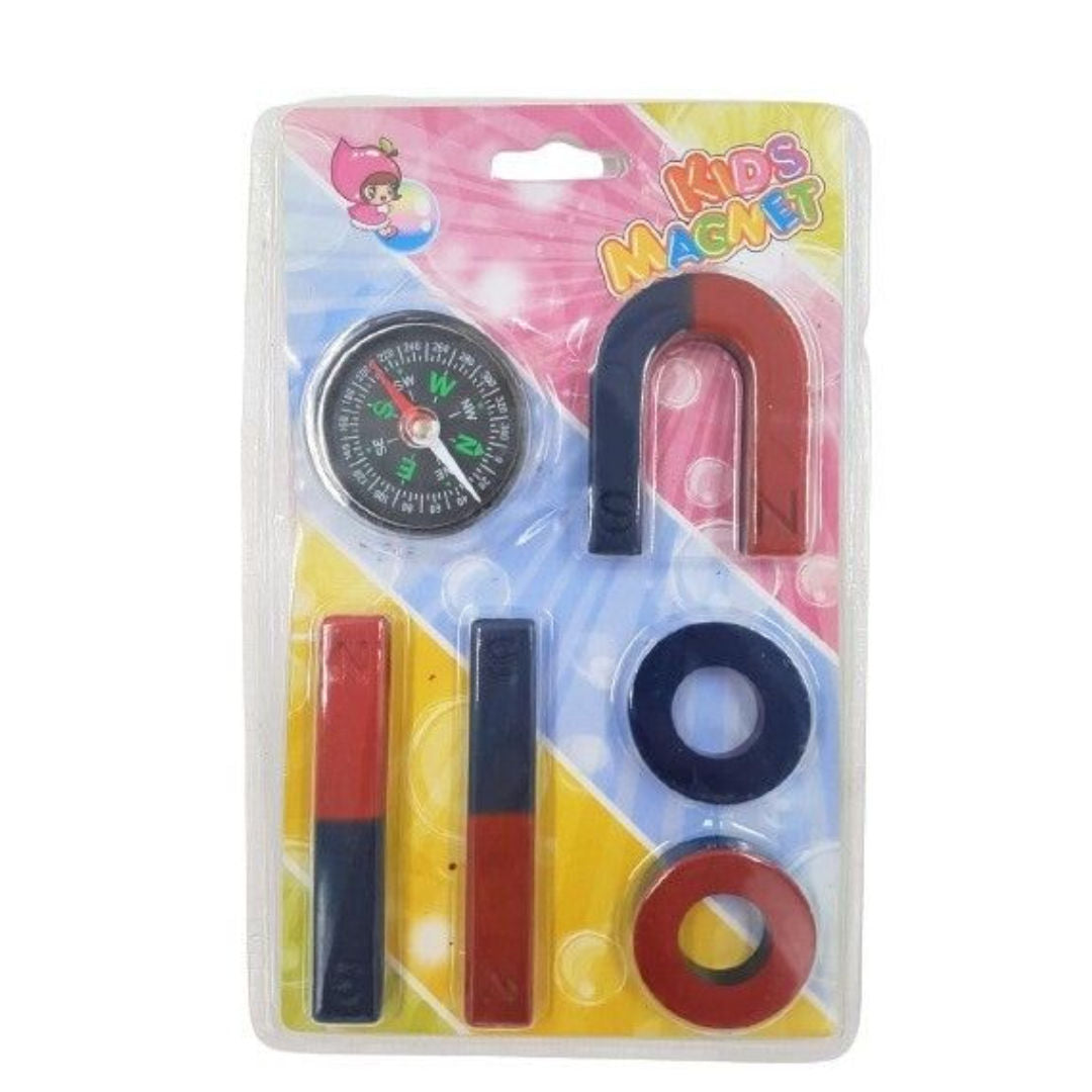 RSC 6-Pieces, Magnet Set With Compass, P17-335